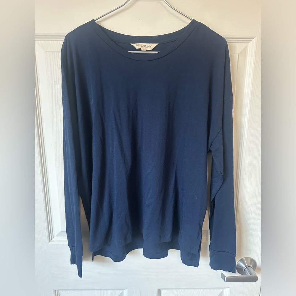 78& SUNNY Navy Blue Shirt.